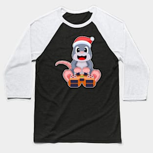 Mole Christmas Gamer Baseball T-Shirt